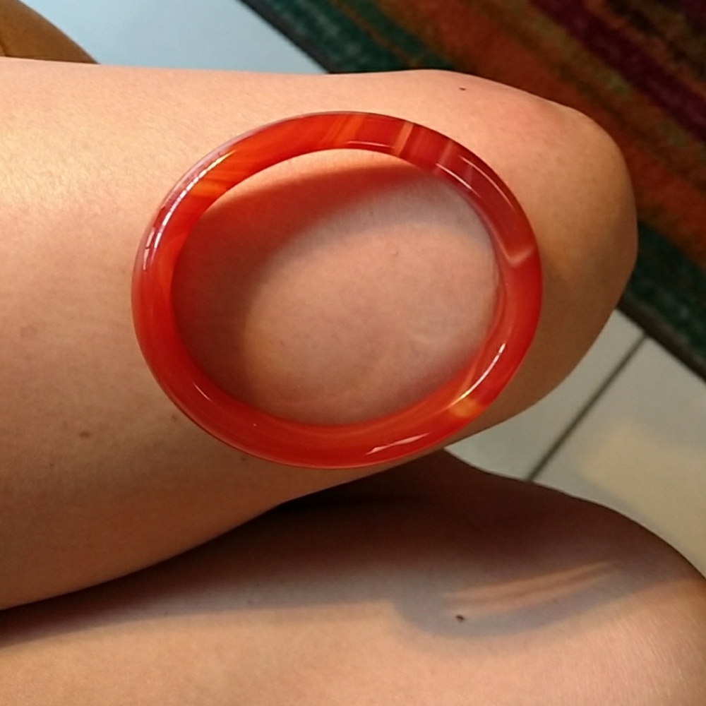 Carnelian Bangle - Picture 2 of 8